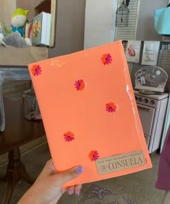 The Pink Leopard New Arrivals CONSUELA - Notebook Cover - Brett Peach