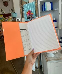 The Pink Leopard New Arrivals CONSUELA - Notebook Cover - Brett Peach