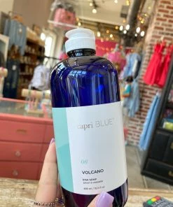 The Pink Leopard Capri BLUE Dish Soap - VOLCANO