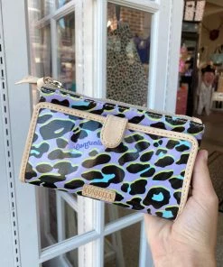 The Pink Leopard CONSUELA - Lavender Leopard Slim Wallet RESTOCK!!!