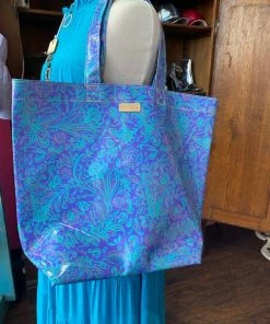 The Pink Leopard Blue Deb Consuela Basic Tote New Arrivals