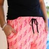 The Pink Leopard Lightening Bolt Shorts New Arrivals