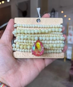 The Pink Leopard New Arrivals Pink Panache Coral Love Bracelet