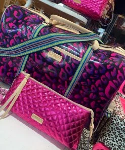The Pink Leopard New Arrivals CONSUELA - PEBBLES Weekender