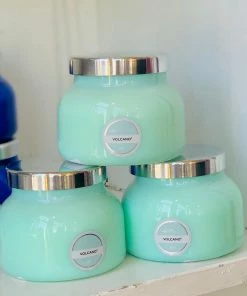 The Pink Leopard Capri Blue - Volcano 8 Oz. - Aqua