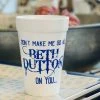 The Pink Leopard New Arrivals Don’t Make Me Go Beth Dutton - Styrofoam Cups - Sleeve Of 10