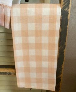The Pink Leopard Preppy Gingham - Tea Towel