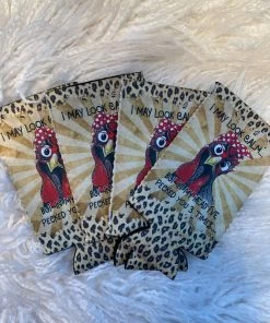 The Pink Leopard New Arrivals I May Look Calm.. Koozie