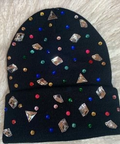 The Pink Leopard New Arrivals Jewels Beanie