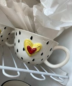 The Pink Leopard Sassy Heart Mugs 9 The Pink Leopard Sassy Heart Mugs