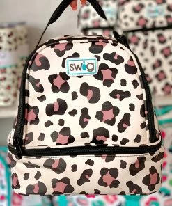 The Pink Leopard New Arrivals SWIG - Zippi Lunch Box - Luxy Leopard