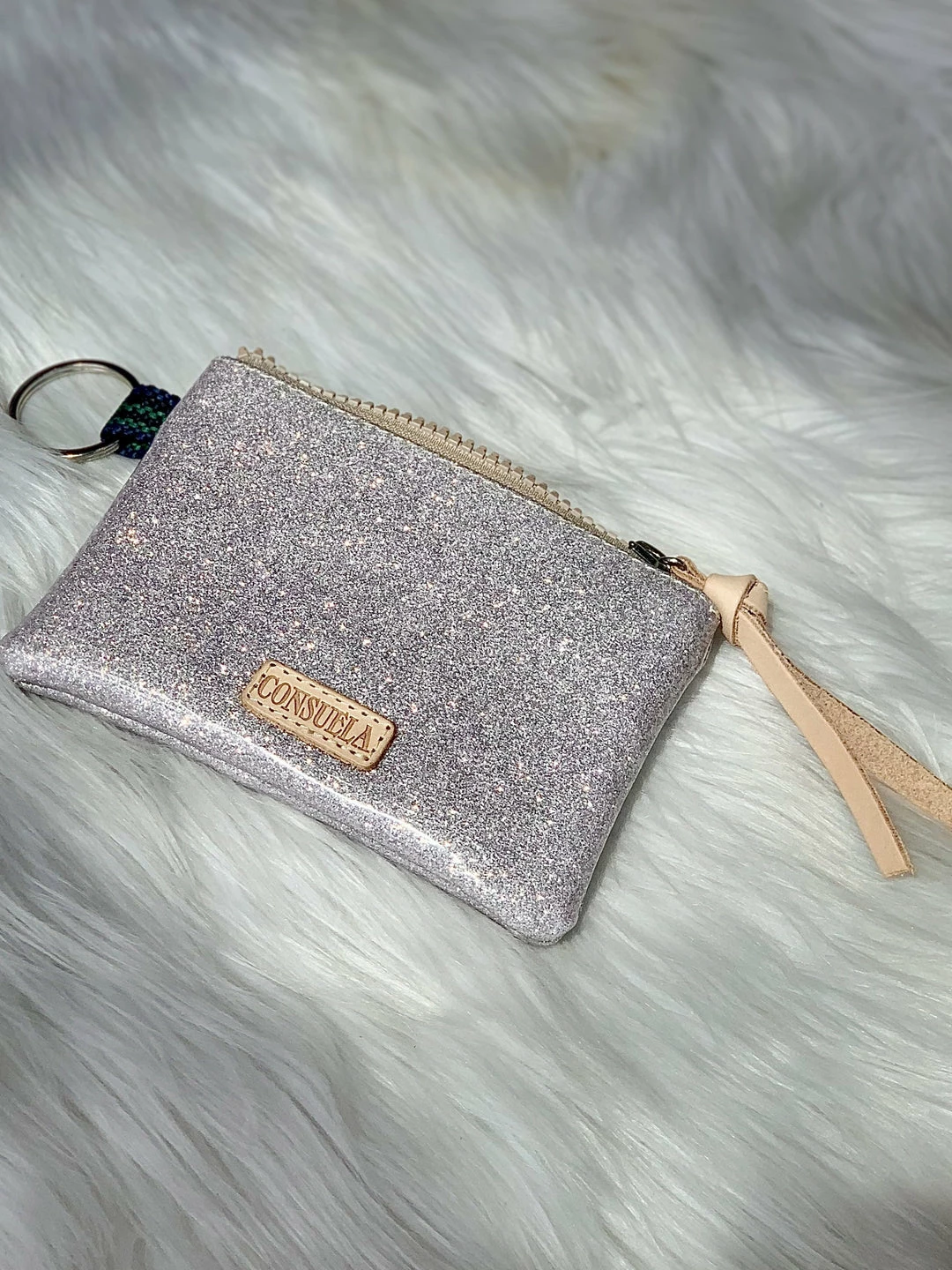 The Pink Leopard GLITTER Pouch - CONSUELA New Arrivals 1 The Pink Leopard GLITTER Pouch - CONSUELA New Arrivals