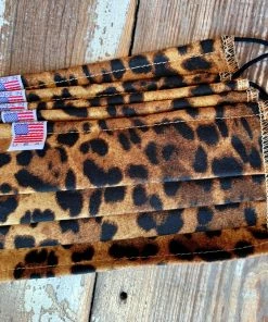 The Pink Leopard Dark Leopard- Adult Mask