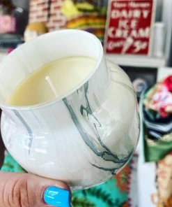 The Pink Leopard Capri Blue - Modern Marble 8 Oz - VOLCANO New Arrivals