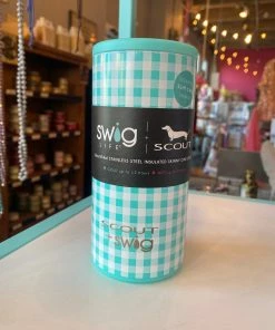 The Pink Leopard New Arrivals 12 Oz SKINNY CAN Koozie - SWIG