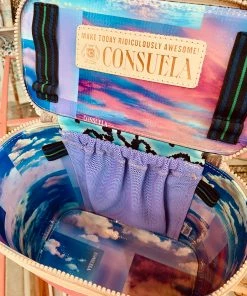 The Pink Leopard Consuela - Cora Slim Train Case New Arrivals 5 The Pink Leopard Consuela - Cora Slim Train Case New Arrivals