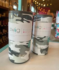 The Pink Leopard New Arrivals 12 Oz SKINNY CAN Koozie - SWIG