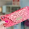 The Pink Leopard New Arrivals Consuela - Sunglass Case -Coral Pink
