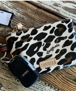 The Pink Leopard Mona Pouch - Consuela