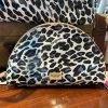 The Pink Leopard Large White Leopard Cosmetic - Consuela New Arrivals