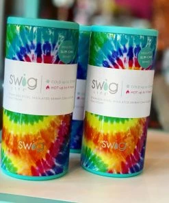 The Pink Leopard New Arrivals 12 Oz SKINNY CAN Koozie - SWIG