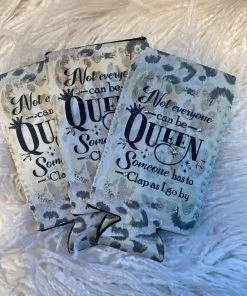 The Pink Leopard Queen Koozie