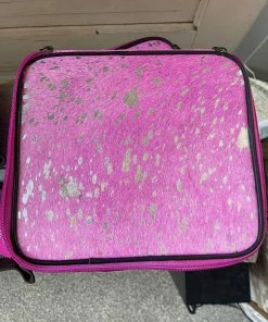 The Pink Leopard PINK COWHIDE JEWELRY CASE New Arrivals