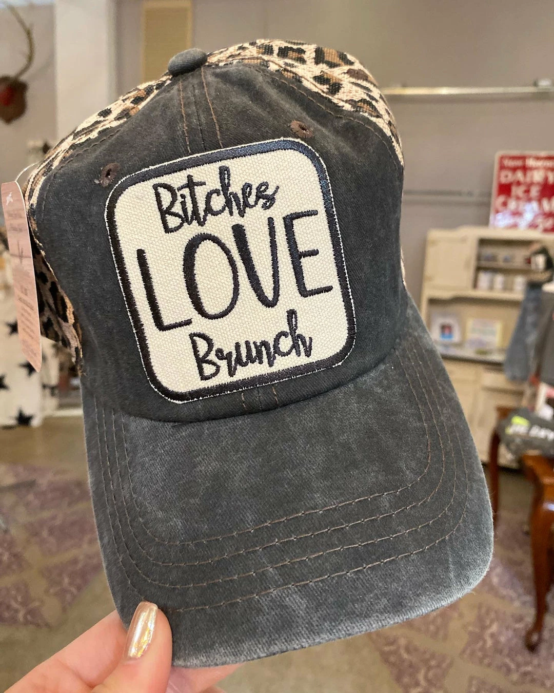 The Pink Leopard B*tches Love Brunch Cap 1 The Pink Leopard B*tches Love Brunch Cap