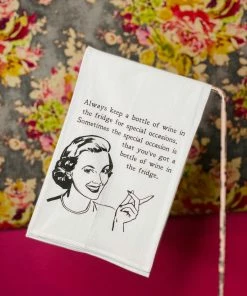 The Pink Leopard New Arrivals Hand Towel - Wine In Fridge