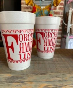 The Pink Leopard New Arrivals Forced Family Fun Styrofoam Cups - Sleeve Of 10