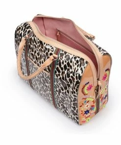 The Pink Leopard New Arrivals The Liz Brown Leopard Jetsetter Consuela