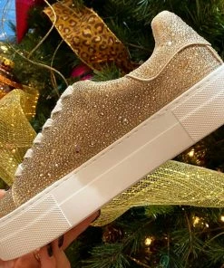 The Pink Leopard New Arrivals BETSY JOHNSON - Gold Rhinestone Dream