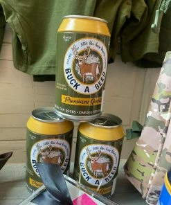 The Pink Leopard Beer Can Socks