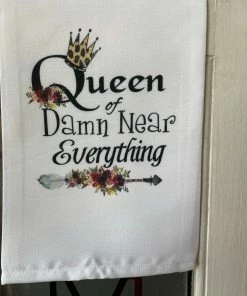 The Pink Leopard New Arrivals Queen Of Everything - Kitchen Towel