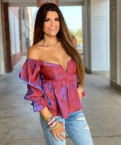 The Pink Leopard Shimmy Vegas Top New Arrivals