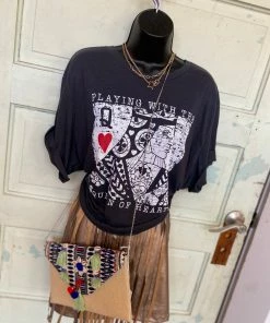 The Pink Leopard New Arrivals Sassy Fringe Skirt