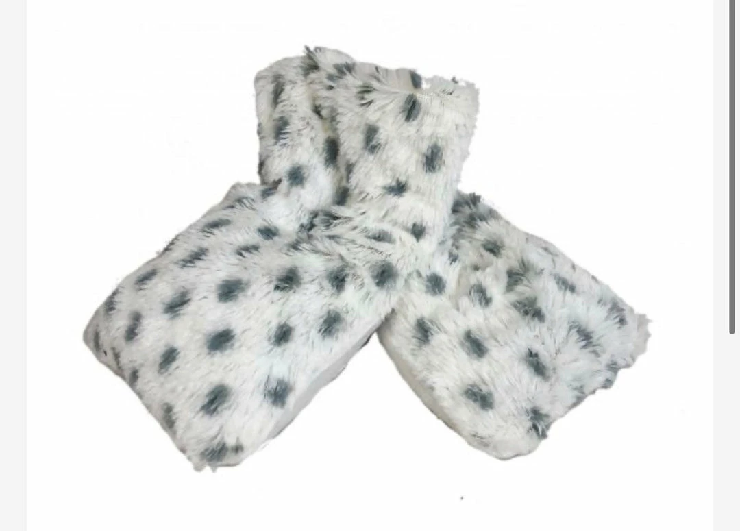 The Pink Leopard Snow Leopard - Neck Warmie Wrap 1 The Pink Leopard Snow Leopard - Neck Warmie Wrap
