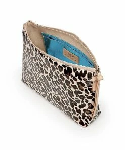 The Pink Leopard CONSUELA- Mona Leopard Downtown Crossbody