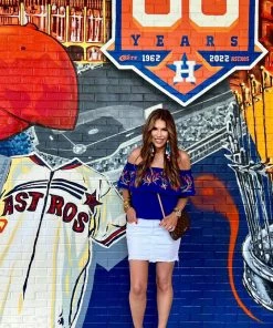 The Pink Leopard Fiesta Mama - Royal Blue