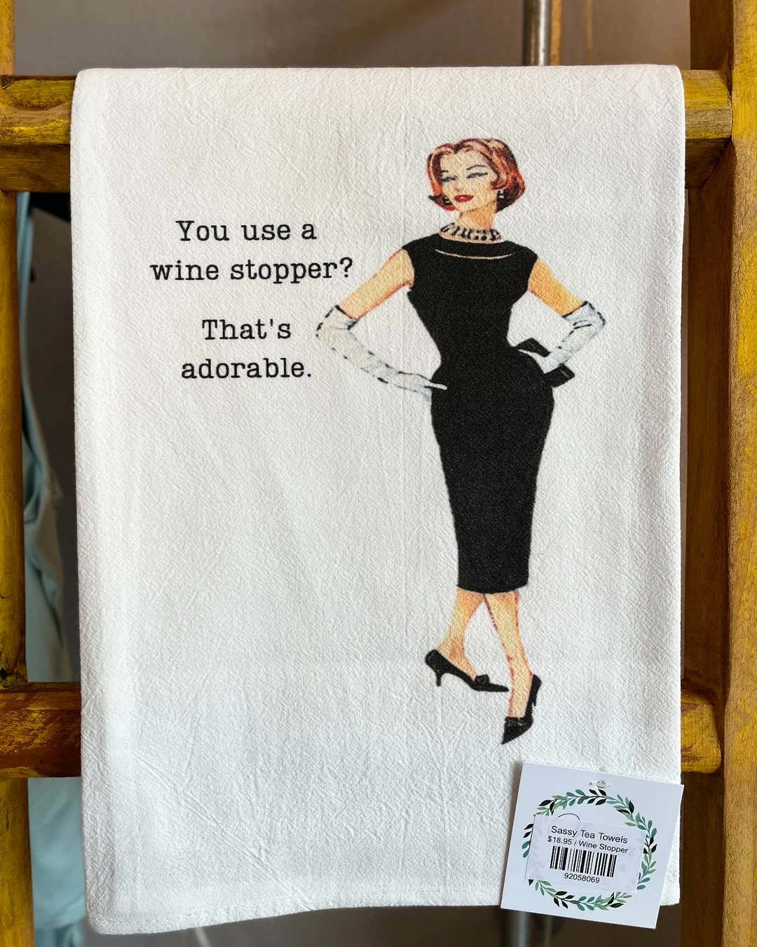 The Pink Leopard Sassy Tea Towels New Arrivals 6 The Pink Leopard Sassy Tea Towels New Arrivals