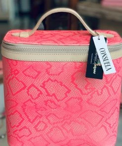 The Pink Leopard Consuela - Cora Slim Train Case New Arrivals