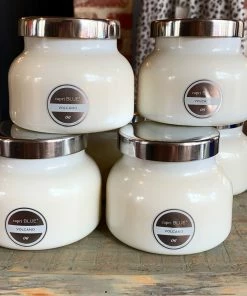 The Pink Leopard Capri Blue - Volcano 8 Oz. - White