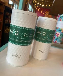 The Pink Leopard New Arrivals 12 Oz SKINNY CAN Koozie - SWIG