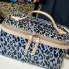 The Pink Leopard New Arrivals CONSUELA - Train Case - Lavender Leopard