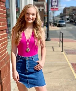 The Pink Leopard New Arrivals Pretty In Pink Bodysuit