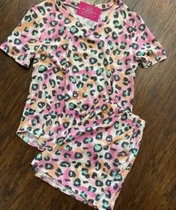 The Pink Leopard Fun Leopard Pj's - Sold As A Set New Arrivals