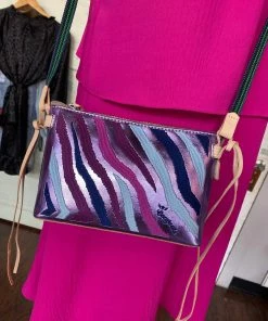 The Pink Leopard New Arrivals CONSUELA - Midtown Crossbody - Purple Rein 5 The Pink Leopard New Arrivals CONSUELA - Midtown Crossbody - Purple Rein