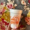 The Pink Leopard Lake Junkie Cups - Sleeve Of 10 - Orange
