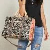 The Pink Leopard New Arrivals The Liz Brown Leopard Jetsetter Consuela