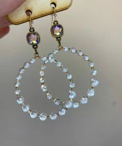 The Pink Leopard PINK PANACHE- GOLD JACI EARRINGS New Arrivals